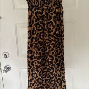 Leopard Print Pants